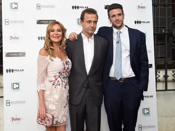 Ana Obregón, Alessandro Lequio y Álex Lequio Ana Obregón, Alessandro Lequio y Álex Lequio