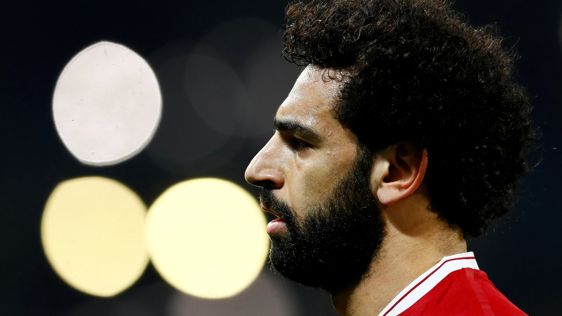 Salah, durante un partido con el Liverpool Salah, durante un partido con el Liverpool