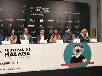 Presentación de 'Jefe' en el Festival de Málaga Presentación de 'Jefe' en el Festival de Málaga