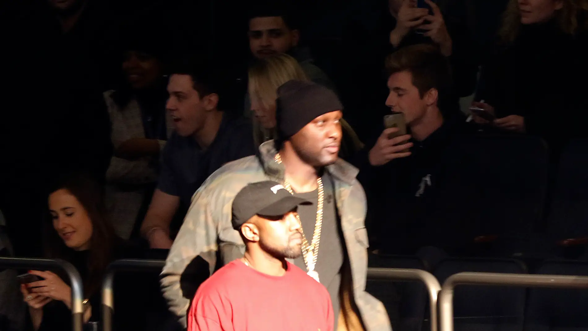 Kanye West y Lamar Odom