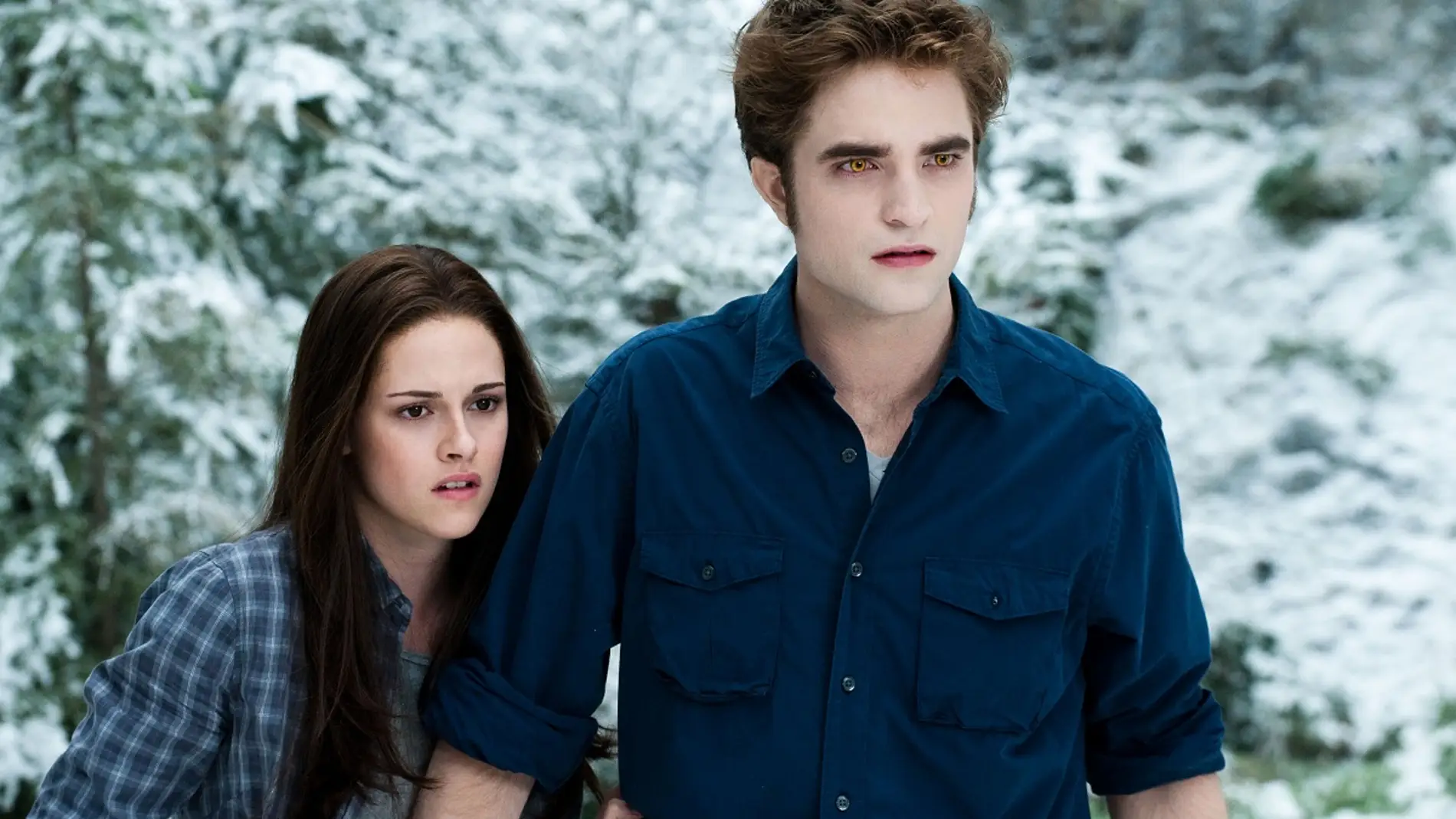 Bella y Edward en La saga Crepúsculo - Amanecer