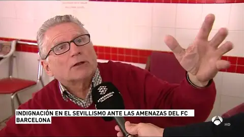 El sevillismo, indignado ante los posibles pitos en la final de Copa: "Habría que expulsarles de la Copa" El sevillismo, indignado ante los posibles pitos en la final de Copa: "Habría que expulsarles de la Copa"