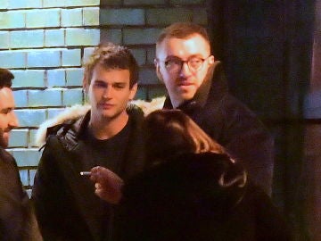 Sam Smith y Brandon Flynn Sam Smith y Brandon Flynn