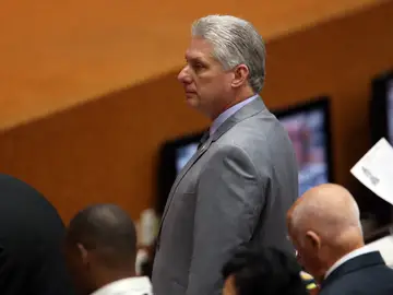 El primer vicepresidente de Cuba, Miguel Díaz-Canel El primer vicepresidente de Cuba, Miguel Díaz-Canel