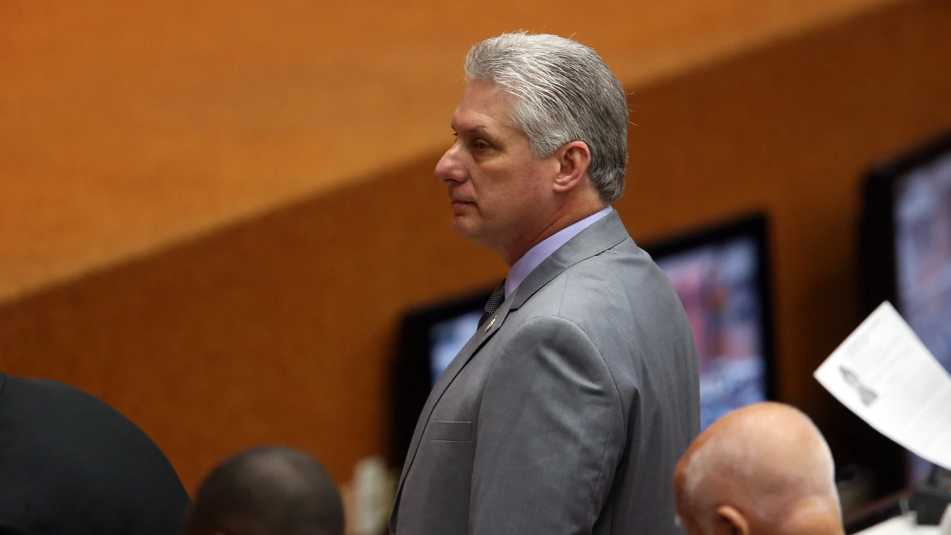 El primer vicepresidente de Cuba, Miguel Díaz-Canel El primer vicepresidente de Cuba, Miguel Díaz-Canel