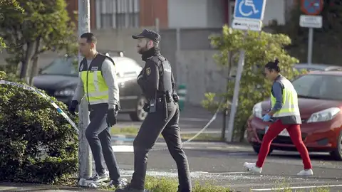 Lugar donde murió un hombre acribillado en Tenerife Lugar donde murió un hombre acribillado en Tenerife
