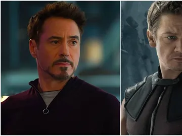Robert Downey Jr. y Jeremy Renner lucharán juntos contra Thanos en 'Vengadores: Infinity War' Robert Downey Jr. y Jeremy Renner lucharán juntos contra Thanos en 'Vengadores: Infinity War'