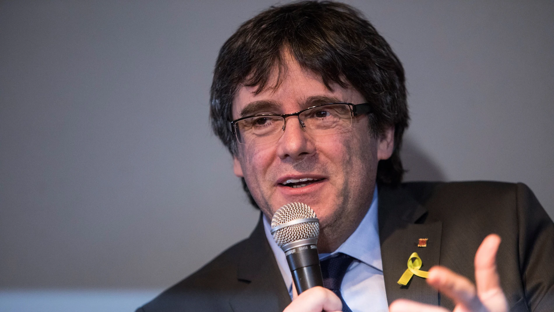 El expresidente catalán Carles Puigdemont en Berlín (Alemania El expresidente catalán Carles Puigdemont en Berlín (Alemania