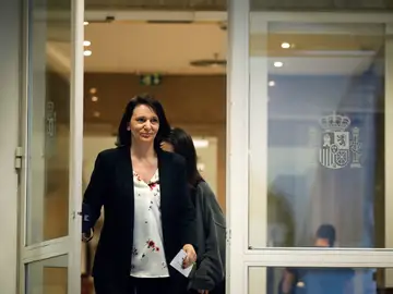 La diputada de Podemos Carolina Bescansa La diputada de Podemos Carolina Bescansa