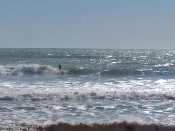 Kitesurfista en Cádiz Kitesurfista en Cádiz