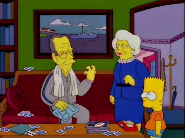 El matrimonio Bush en 'Los Simpson'