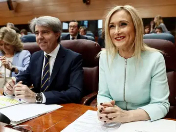 Cristina Cifuentes en la Asamblea de la Comunidad de Madrid Cristina Cifuentes en la Asamblea de la Comunidad de Madrid