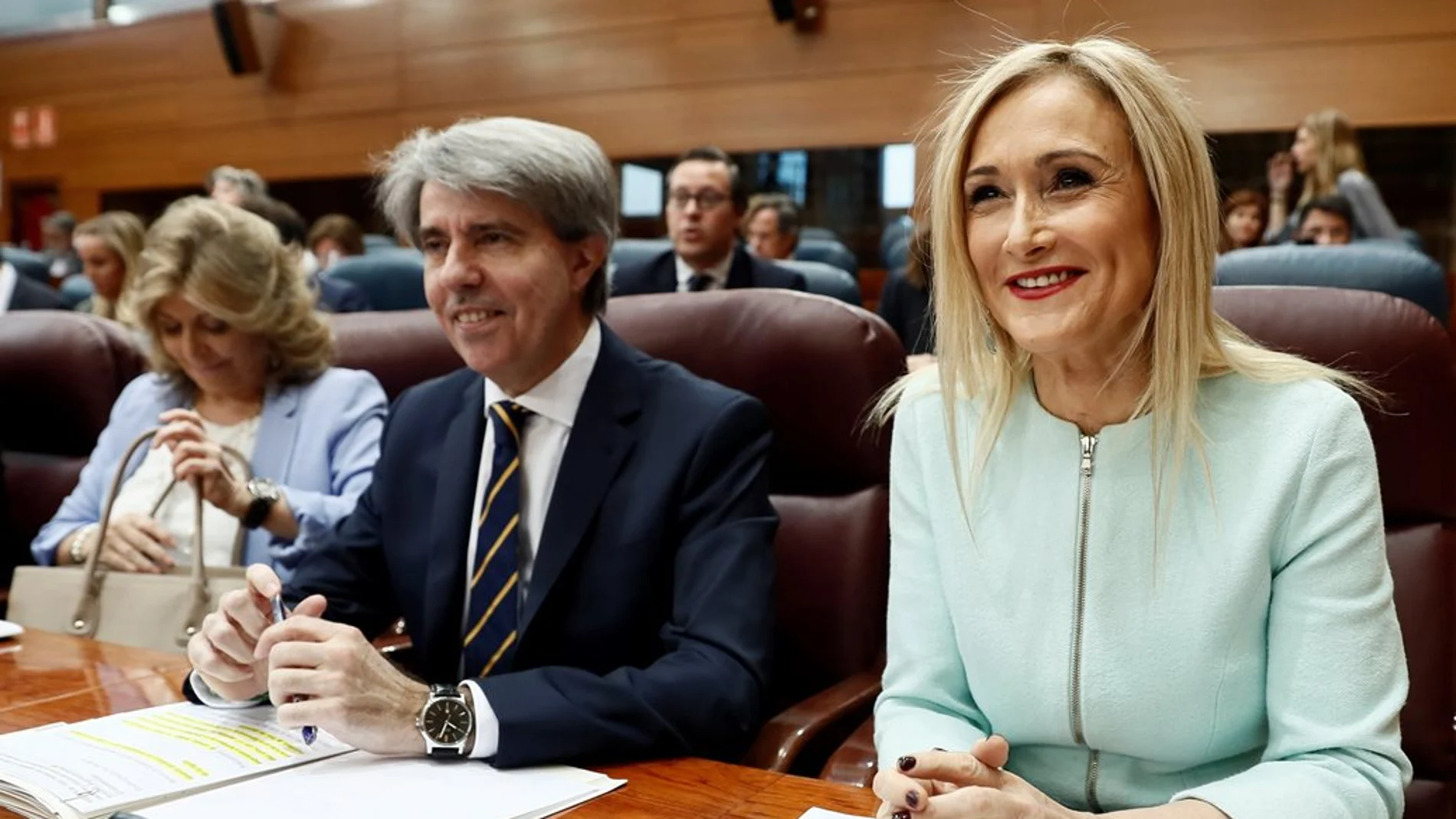 Cristina Cifuentes en la Asamblea de la Comunidad de Madrid Cristina Cifuentes en la Asamblea de la Comunidad de Madrid