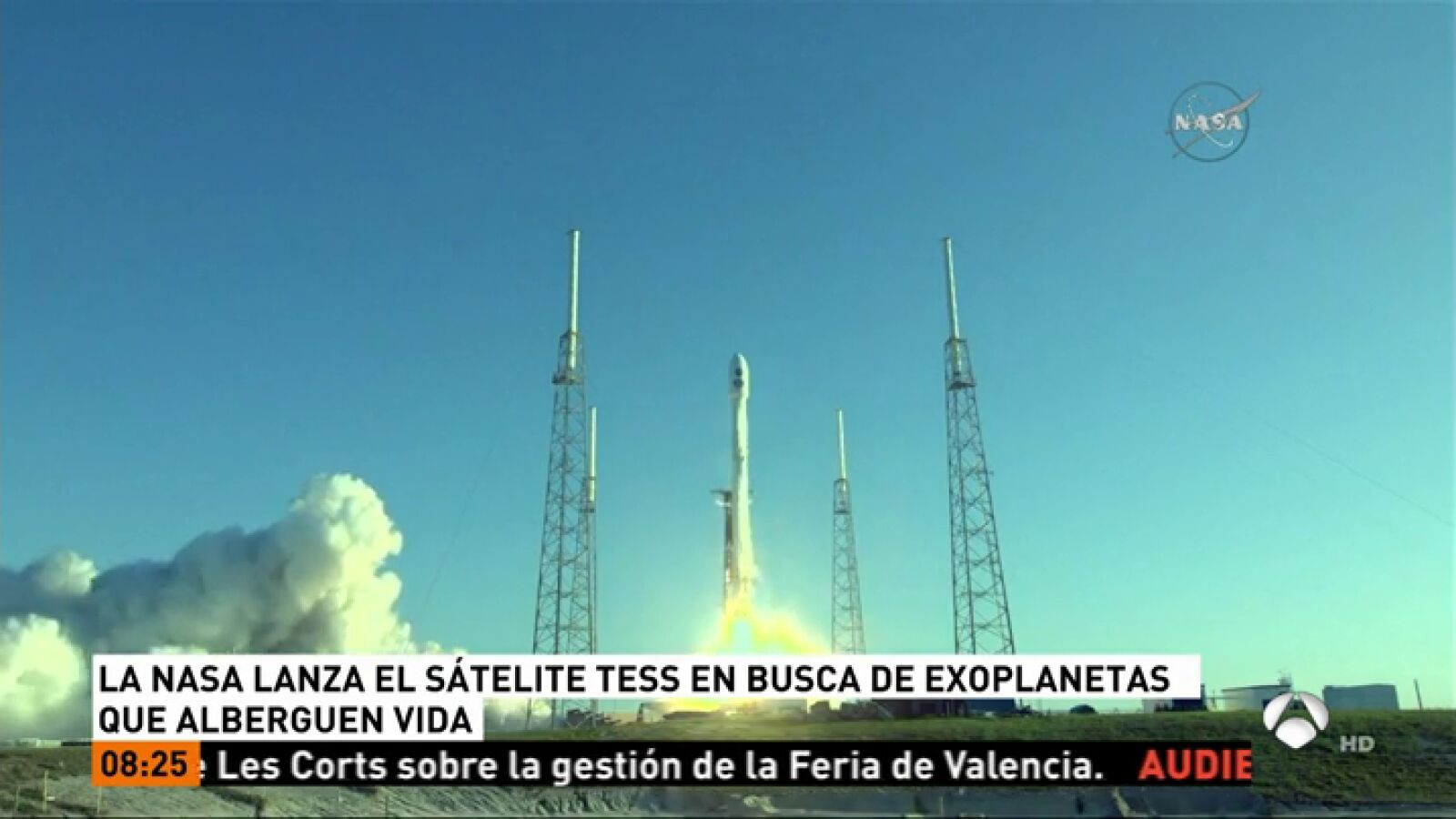  La NASA lanza con éxito un satélite para buscar planetas que alberguen vida