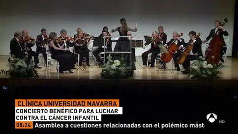 Concierto solidario en Madrid para promover la investigación contra el cáncer infantil Concierto solidario en Madrid para promover la investigación contra el cáncer infantil