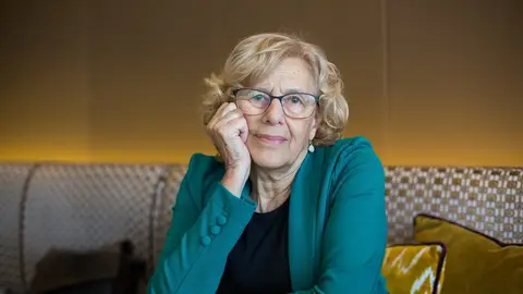 Manuela Carmena durante una entrevista Manuela Carmena durante una entrevista