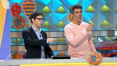 Juanra Bonet le roba el puesto a Jorge Fernández y Laura Moure en 'La ruleta de la suerte'