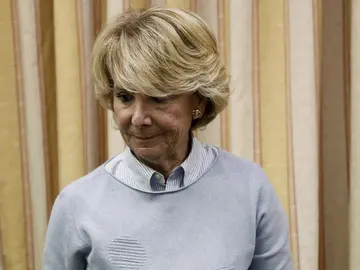 Esperanza Aguirre en el Congreso de los Diputados Esperanza Aguirre en el Congreso de los Diputados