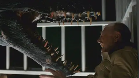El Indoraptor y su potente mandíbula El Indoraptor y su potente mandíbula