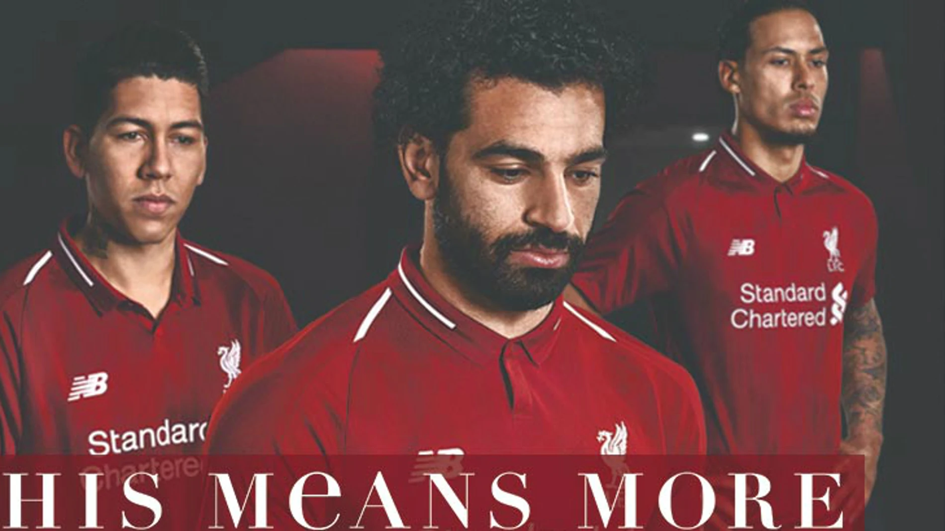 Salah, protagonista en la promoción del Liverpool para sus nuevas equipaciones Salah, protagonista en la promoción del Liverpool para sus nuevas equipaciones