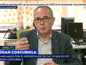 Joan Coscubiela en Espejo Público Joan Coscubiela en Espejo Público