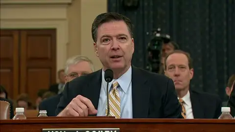 Legisladores de EEUU acceden a memorandos de conversaciones de Trump y Comey Legisladores de EEUU acceden a memorandos de conversaciones de Trump y Comey