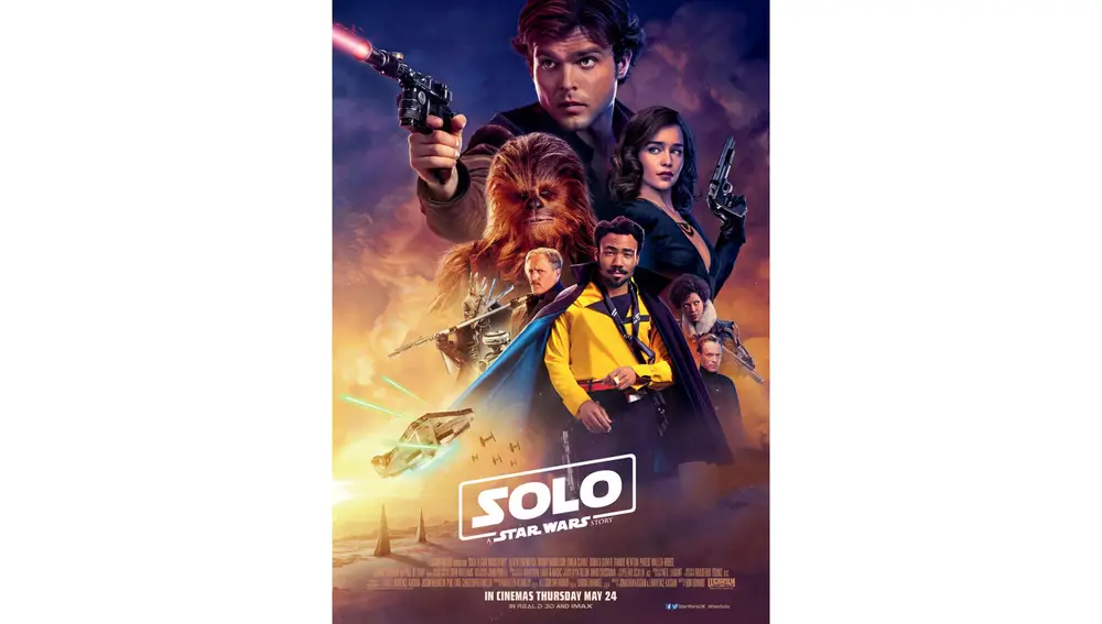 Nuevo póster de 'Han Solo: Una historia de Star Wars', el spin-off de la saga