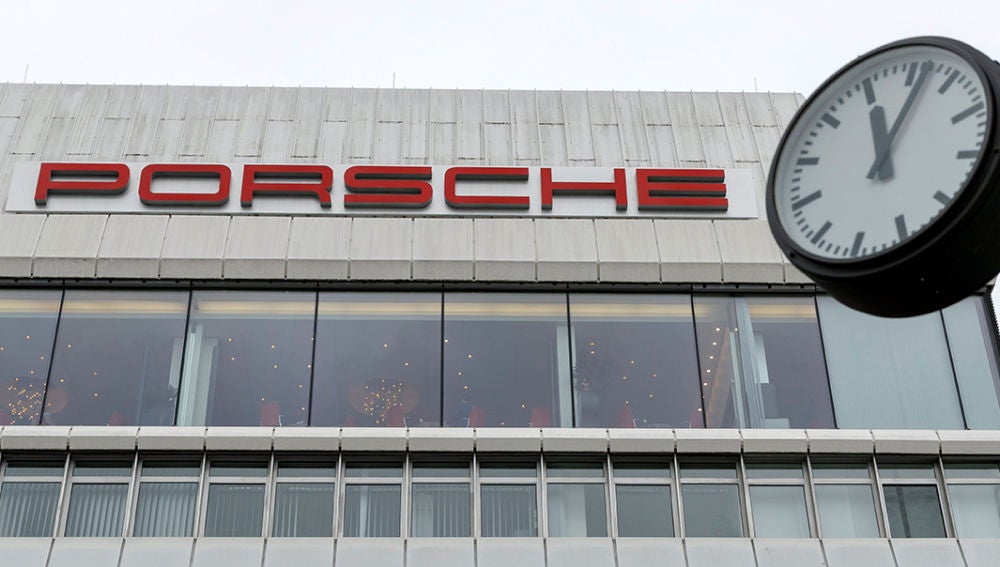 Fachada de la sede de Porsche en Stuttgart
