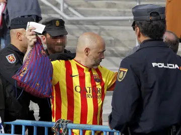 Cacheos previos a la final de la Copa del Rey Cacheos previos a la final de la Copa del Rey
