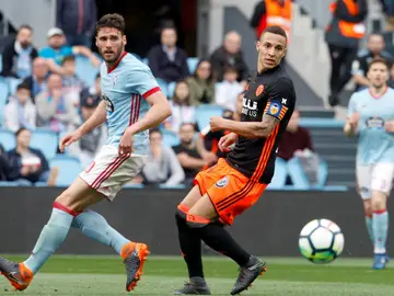 Sergi Gómez, ante Rodrigo Sergi Gómez, ante Rodrigo