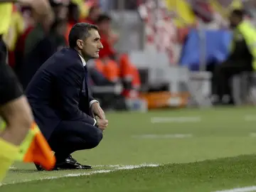 Valverde, durante la final de la Copa del Rey Valverde, durante la final de la Copa del Rey