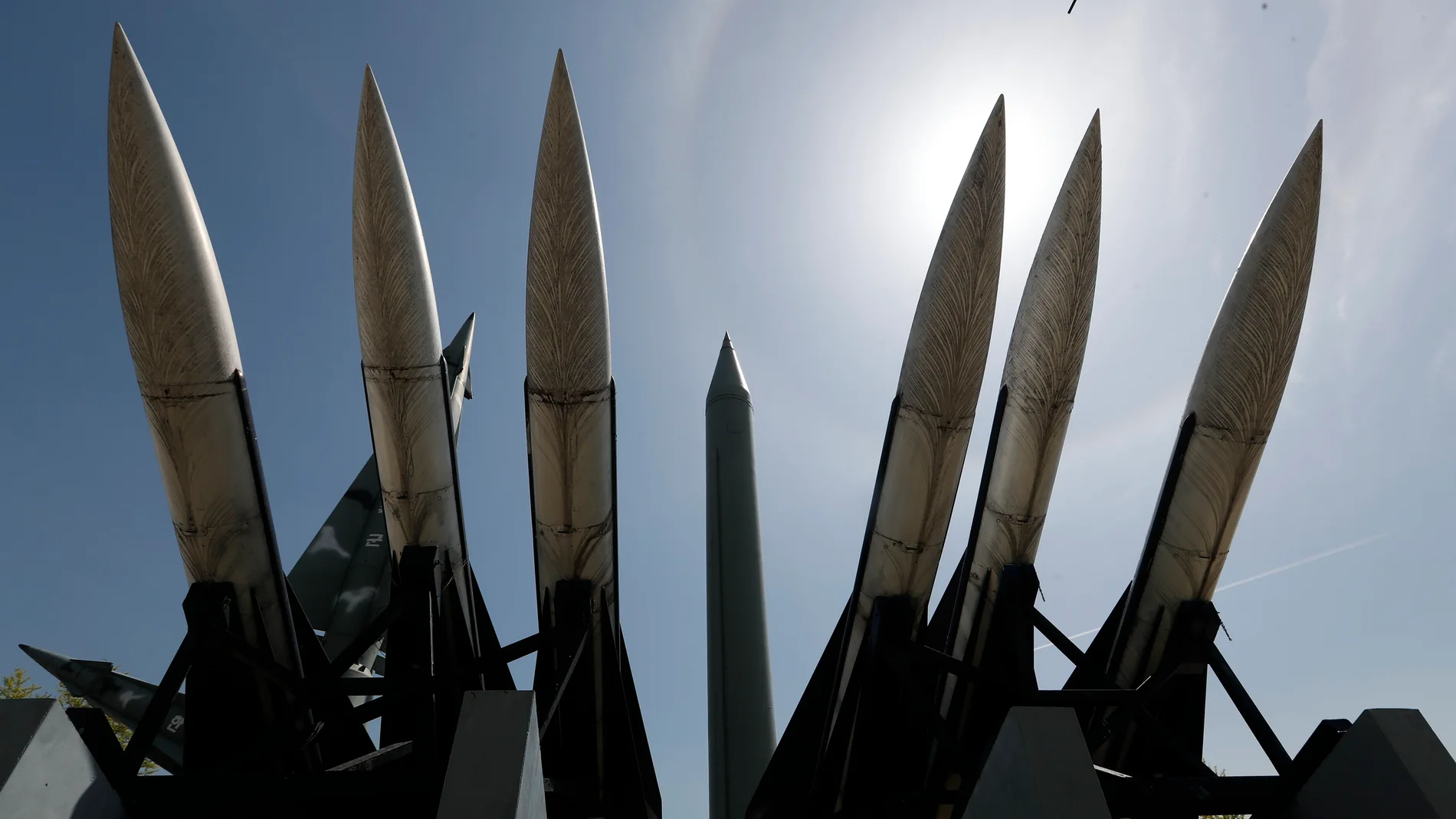 Varios misiles de Corea del Norte Varios misiles de Corea del Norte