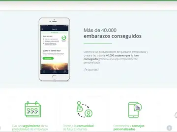 Una novedosa app ayuda a quedarse embarazadas a casi 50.000 mujeres en todo el mundo Una novedosa app ayuda a quedarse embarazadas a casi 50.000 mujeres en todo el mundo
