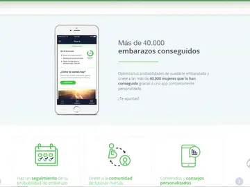 Una novedosa app ayuda a quedarse embarazadas a casi 50.000 mujeres en todo el mundo Una novedosa app ayuda a quedarse embarazadas a casi 50.000 mujeres en todo el mundo