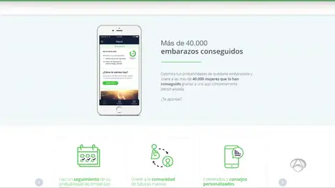 Una novedosa app ayuda a quedarse embarazadas a casi 50.000 mujeres en todo el mundo Una novedosa app ayuda a quedarse embarazadas a casi 50.000 mujeres en todo el mundo