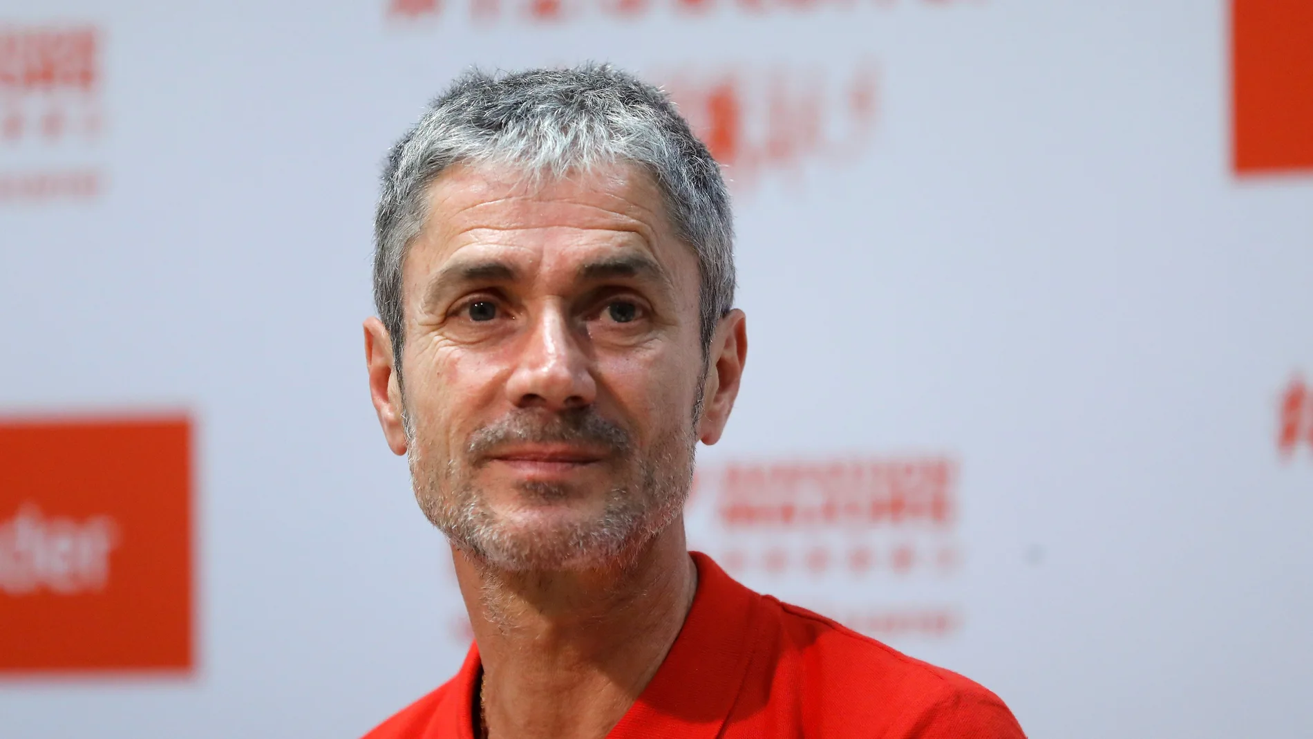 Martín Fiz durante un evento Martín Fiz durante un evento