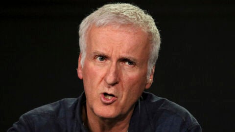 James Cameron en la presentación de su documental