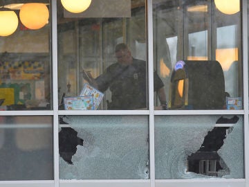 Imagen del restaurante en el que tuvo lugar el tiroteo