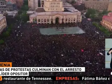 10 días de protestas que culminan con el arresto del líder opositor 10 días de protestas que culminan con el arresto del líder opositor