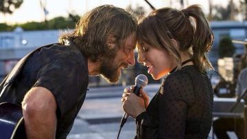 Bradley Cooper y Lady Gaga juntos en 'Ha nacido una estrella'