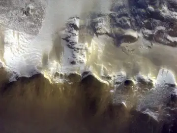 Hielo en Marte Hielo en Marte