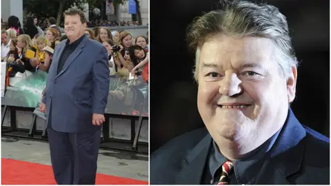 Así es Robbie Coltrane en la vida real Así es Robbie Coltrane en la vida real
