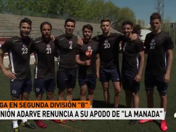 El Adarve, equipo de fútbol de Segunda B, dejará de llamarse 'La Manada' por respeto a la víctima 