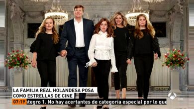 La familia real holandesa sorprende con su último posado oficial