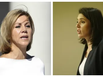 Irene Montero y Dolores de Cospedal Irene Montero y Dolores de Cospedal