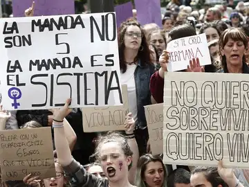 Manifestación contra la sentencia de La Manada Manifestación contra la sentencia de La Manada