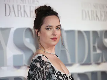 Dakoya Johnson en una premiere de 'Cincuenta sombras' Dakoya Johnson en una premiere de 'Cincuenta sombras'