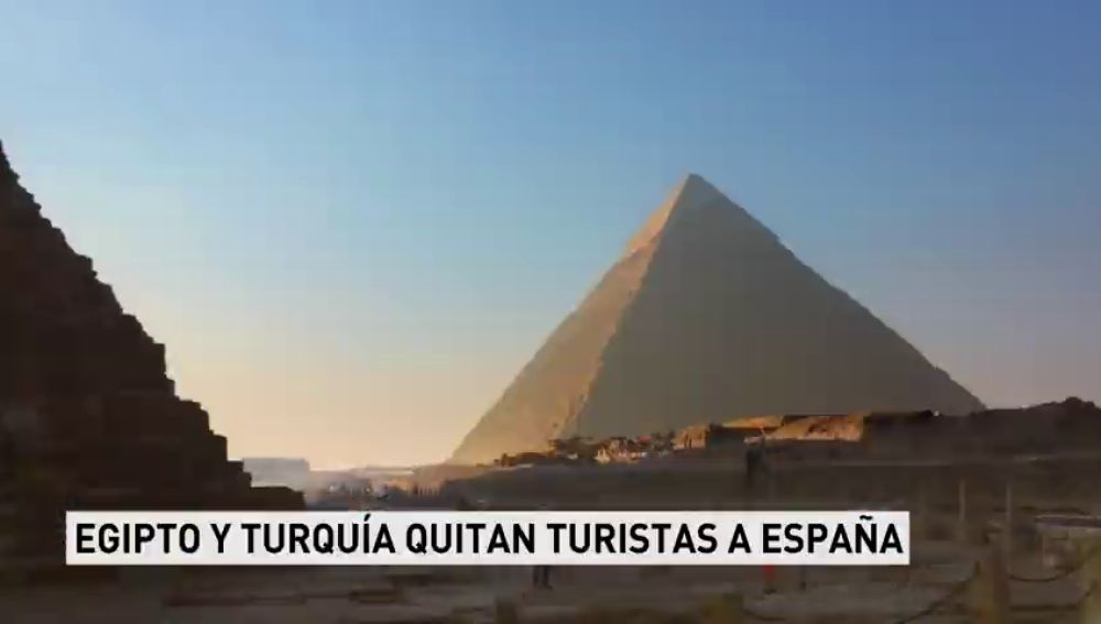 Egipto y Turquía quitan turistas a España