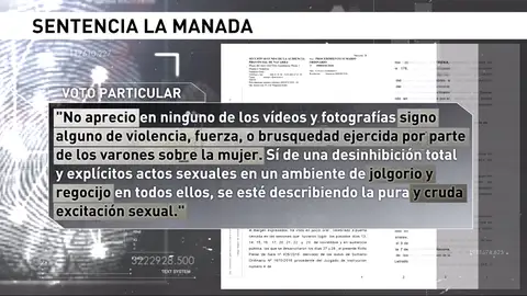 Las distintas interpretaciones de los magistrados que redactaron la sentencia contra "La Manada" Las distintas interpretaciones de los magistrados que redactaron la sentencia contra "La Manada"