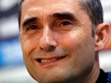 Valverde, en rueda de prensa Valverde, en rueda de prensa